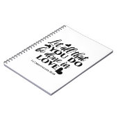 Laat alles geschieden in liefde (1 Kor.16:14) Notitieboek (Linkerzijde)