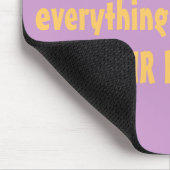 Laat alles vallen Probleem Mousepad Muismat (Hoek)