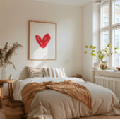 Laat alles wat je doet in liefdesprint gebeuren poster