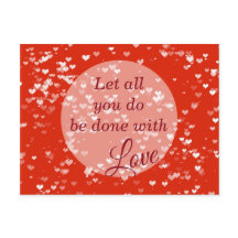 Laat alles wat je doet met Liefde gedaan worden 1 