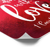 Laat alles wat je doet met liefde gedaan worden poster (Hoek)