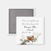 Laat alles wat Psalm 150:6 Magne heeft gehaald Magneet (Voorkant / Achterkant)