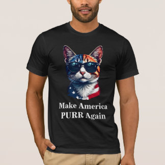 Laat Amerika opnieuw President Trump patriottisch T-shirt