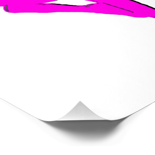 LAAT ANGST NOOIT EEN HALT TOEROEPEN AAN DIT SCHITT POSTER (Hoek)