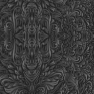 Laat Art Wood Carving Ornamenten Zwart Behang