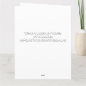 Laat Bedankt Grote Gehoornde Uil geven Aarzelende (Achterkant)