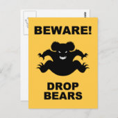 Laat Beren vallen! Briefkaart (Voorkant / Achterkant)