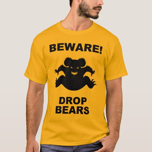 Laat Beren vallen! T-shirt (Voorkant)