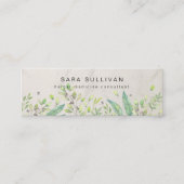 Laat bessen kruidengeneeskunde kruiden mini visitekaartje (Voorkant)