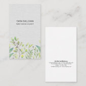 Laat bessen kruidengeneeskunde kruiden visitekaartje (Voorkant / Achterkant)