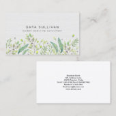 Laat bessen kruidengeneeskunde kruiden visitekaartje (Voorkant / Achterkant)