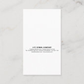 Laat bessen kruidengeneeskunde kruiden visitekaartje (Achterkant)