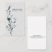 Laat bessen kruidengeneeskunde kruiden visitekaartje (Voorkant / Achterkant)