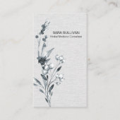 Laat bessen kruidengeneeskunde kruiden visitekaartje (Voorkant)