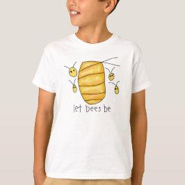 "Laat bijen met rust" T-shirt