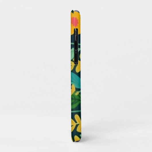 Laat bloemen kleurrijk ontwerp Case-Mate iPhone case (Achterkant/links)