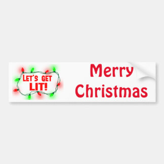 laat branden bumpersticker