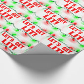laat branden cadeaupapier (Hoek)