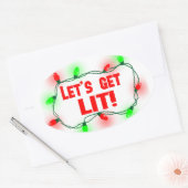 laat branden ovale sticker (Envelop)