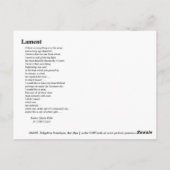 LAAT BRIEFKAART (Achterkant)