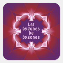 Laat bygones bygones zijn