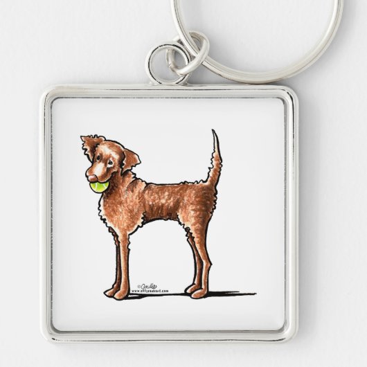 Laat Chessie spelen Sleutelhanger (Voorkant)