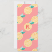 Laat Chill Pink Lemonade Cocktail Glass Birthday Kaart (Achterkant)