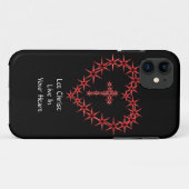 LAAT CHRIST LEVEN IN UW HART Case-Mate iPhone CASE (Achterkant (horizontaal))