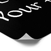 LAAT CHRIST LEVEN IN UW HART POSTER (Hoek)