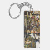 Laat creativiteit nog meer stralen sleutelhanger (Voorkant Links)