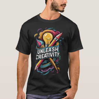 Laat creativiteit T-shirts los