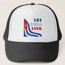 Laat Cuba Leven Trucker Pet