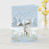 Laat daar Vrede op de Scène van de Winter van de Kaart (Gele Bloem)