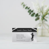 Laat Dance Studio's Visitekaartje (Staand voorkant)
