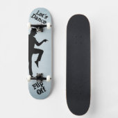 Laat Dance - van de Moonwalk van de Aangepaste Tek Persoonlijk Skateboard (Voorkant)