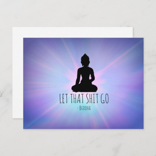 LAAT DAT SH** Briefkaart GAAN (Voorkant / Achterkant)