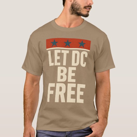 LAAT DC VRIJ ZIJN T-SHIRT (Voorkant)