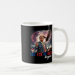 Laat de 4e Juli Onafhankelijkheidsdag Beginnen Tru Koffiemok