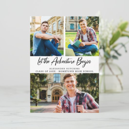 Laat de Aankondiging van het Afstuderen van de Fot (Staand voorkant)