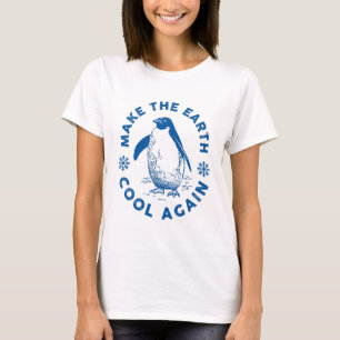 Laat de aarde weer opklommen klimaatverandering t-shirt