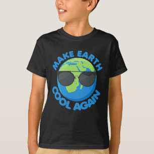 Laat de aarde weer opklommen klimaatverandering t-shirt