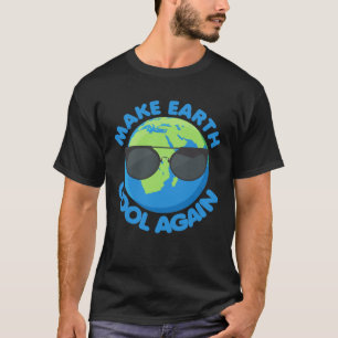 Laat de aarde weer opklommen klimaatverandering t-shirt