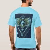 Laat de adelaar los: zweef boven de rest." t-shirt (Achterkant)