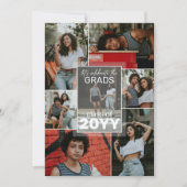 Laat de Afstudeerders vieren! Foto Collage Afstude Kaart (Voorkant)
