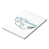 Laat de avonturen beginnen notitieblok (Linkerzijde)