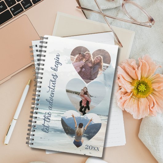 Laat de avonturen beginnen Vrienden Reisfoto's Planner