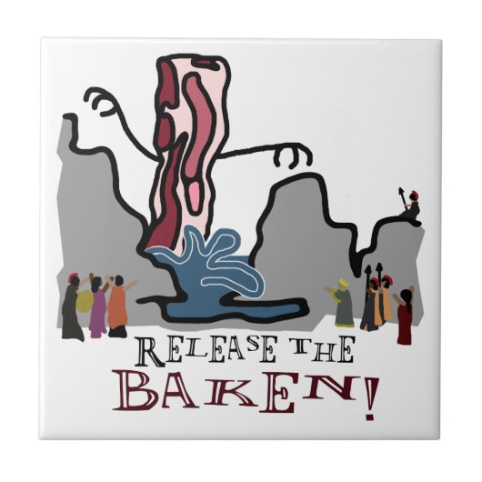 Laat de Baken los! Tegeltje (Voorkant)