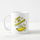 Laat de bananen los! koffiemok (Links)