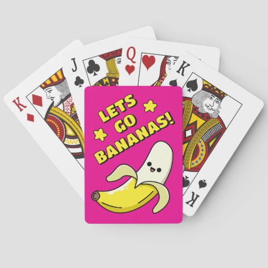 Laat de bananen los! pokerkaarten (Achterkant)
