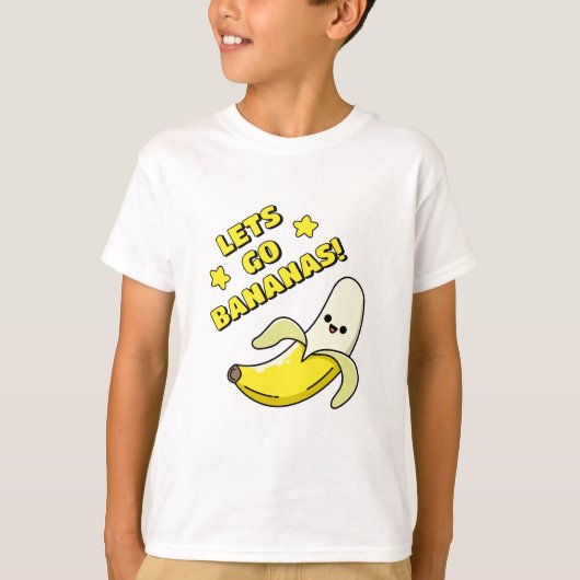 Laat de bananen los! t-shirt (Voorkant)